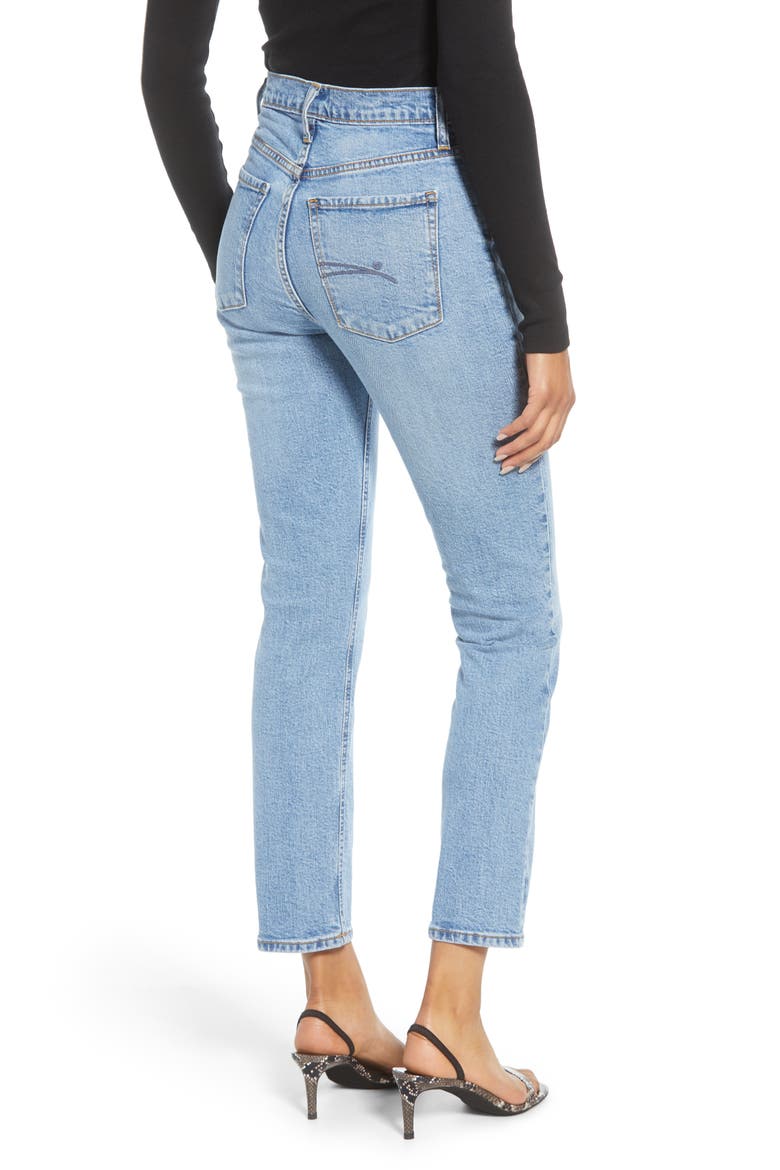 True Slim Ankle Jeans, Alternate, color, INFLUENCE
