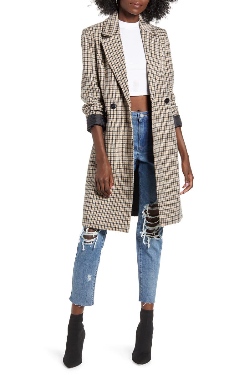 VERO MODA Rambla Check Jacket, Main, color, 