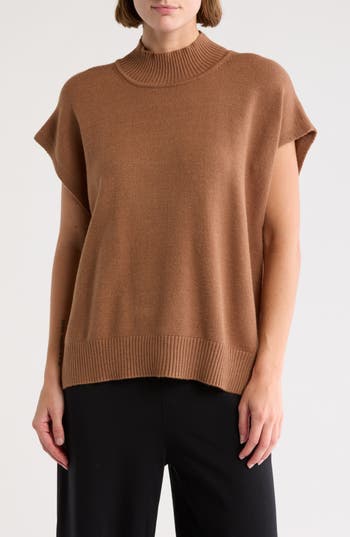 Max Studio Mock Neck Sweater