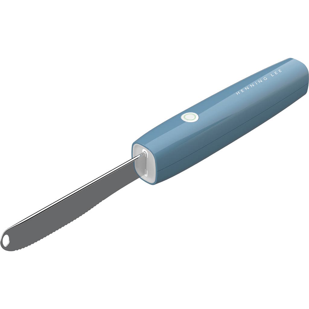 Henning Lee Heated Butter Knife For Effortless Spreading In Blue