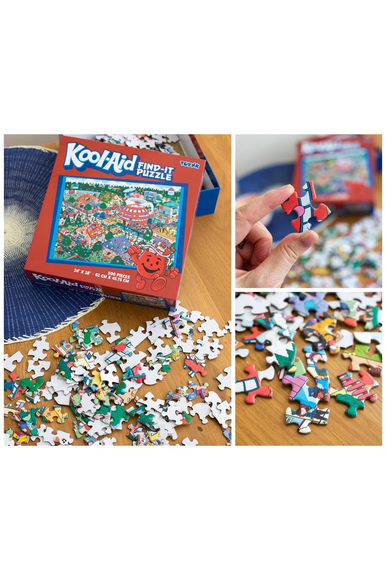 Kool-Aid Find-It 500 Piece Jigsaw Puzzle, Alternate, color, Multi-Color
