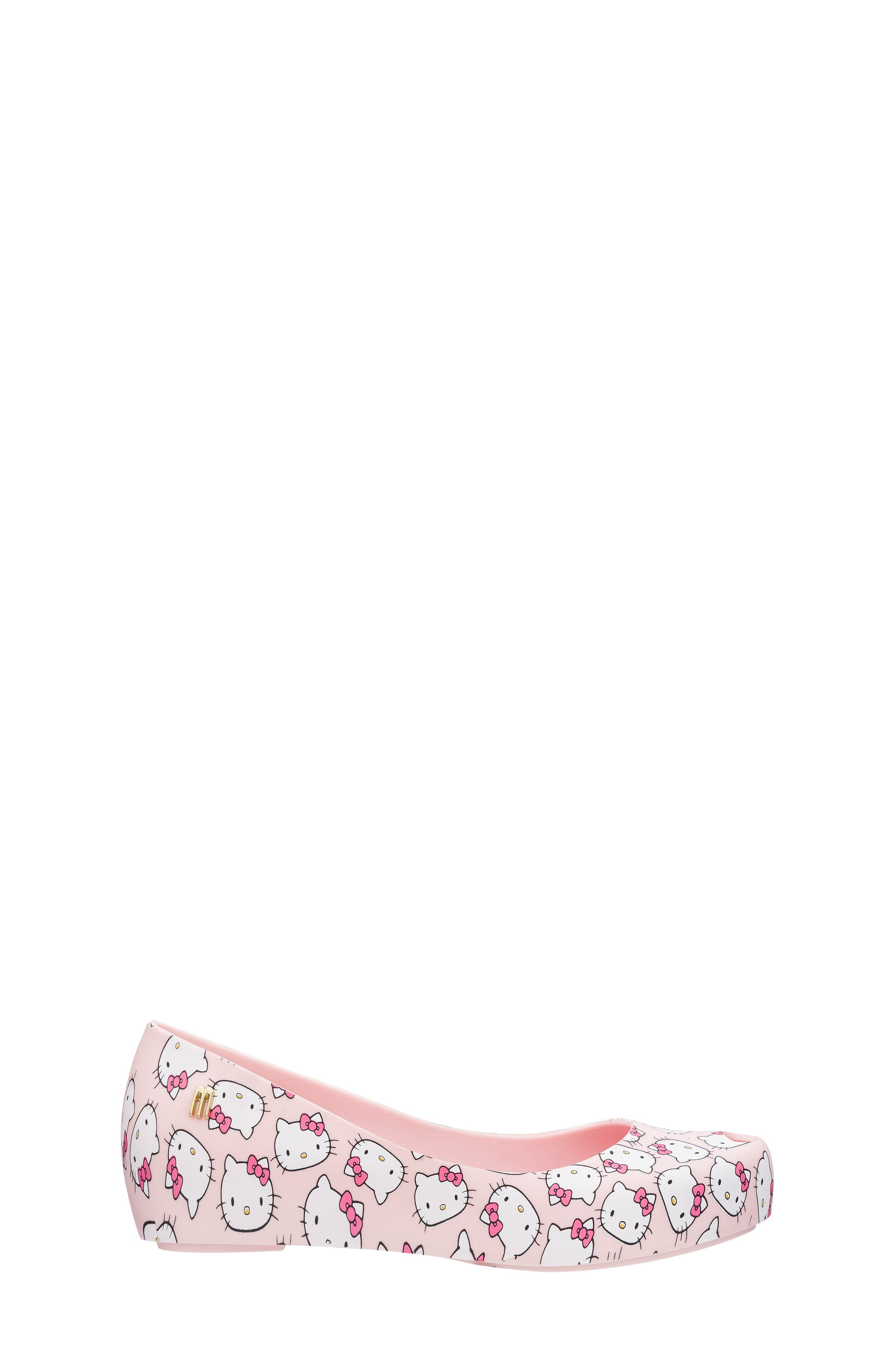 x Hello Kitty Ultragirl Flat, Alternate, color, PINK