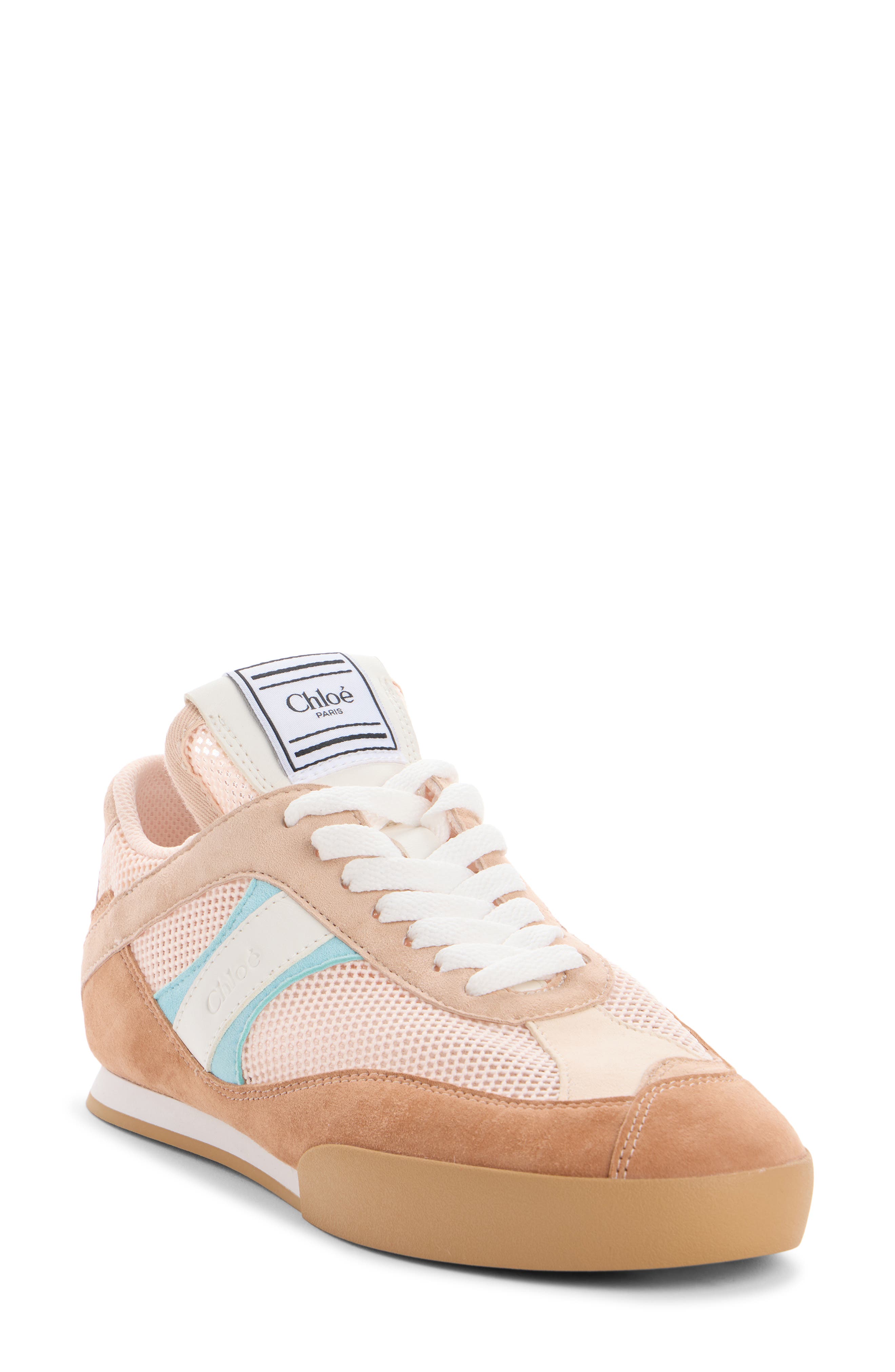 Chloé Kick Sneaker, Main, color, Pink Sorbet