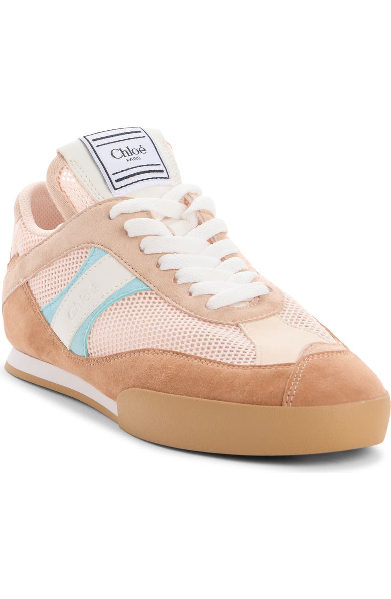Chloé Kick Sneaker, Main, color, Pink Sorbet