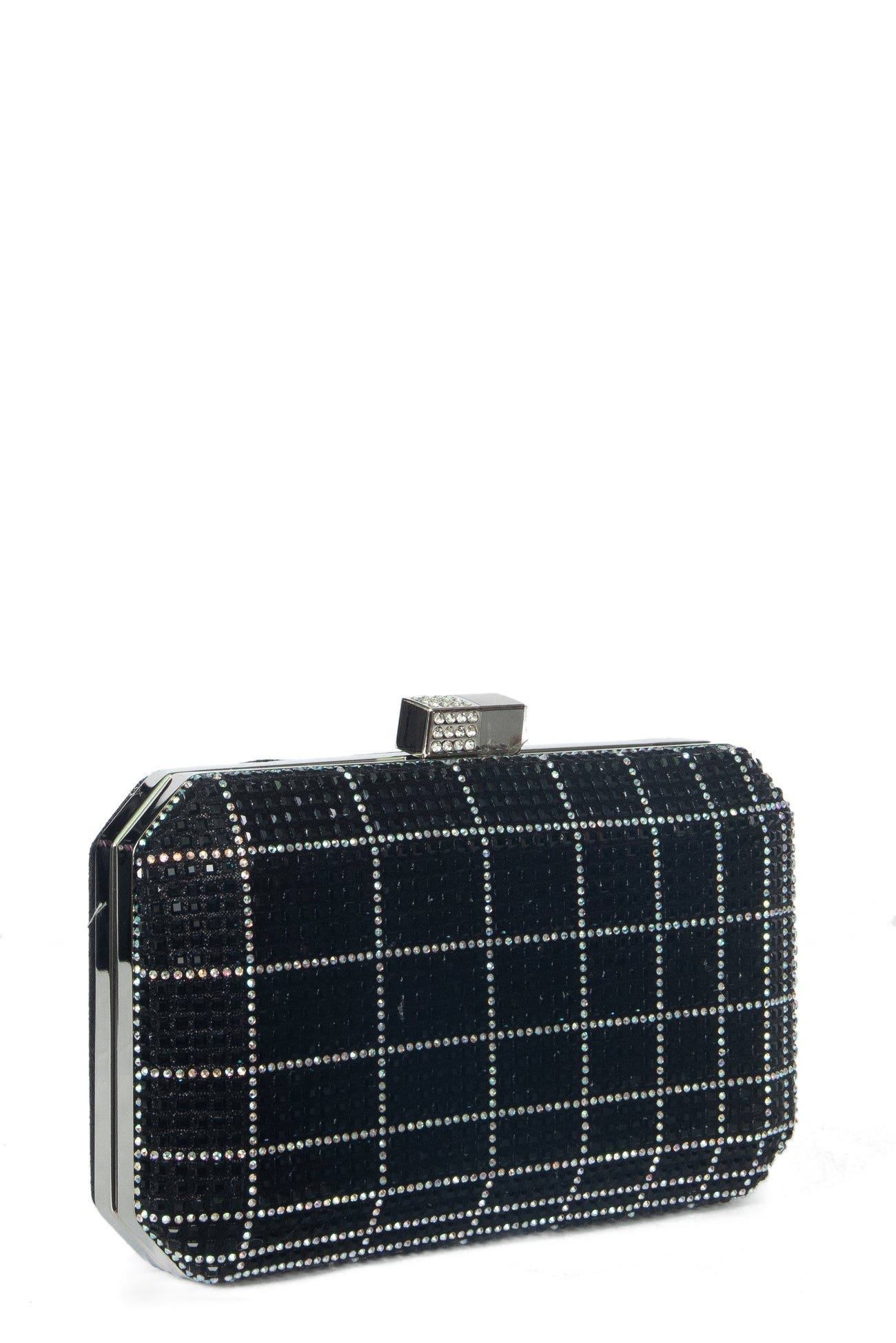 Lauren Lorraine Gemini Clutch, Alternate, color, Black