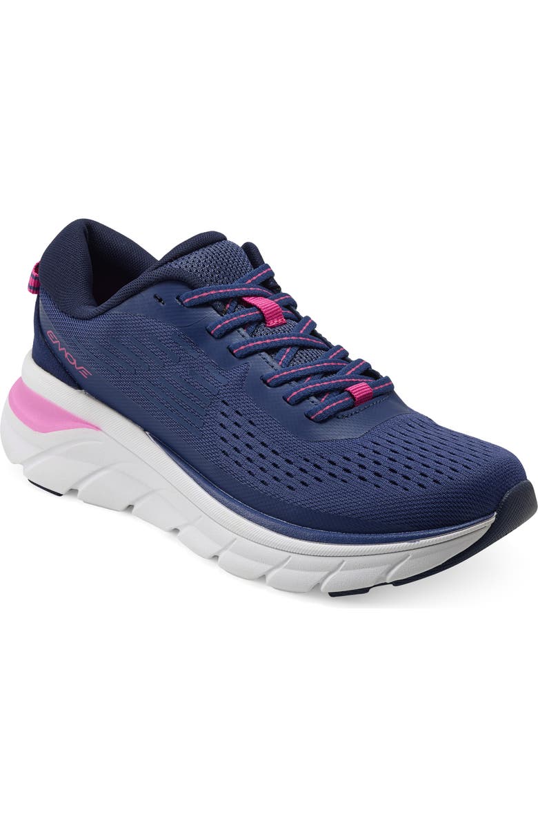 Easy Spirit x Denise Austin Mel Sneaker, Main, color, Medium Blue/ Pink