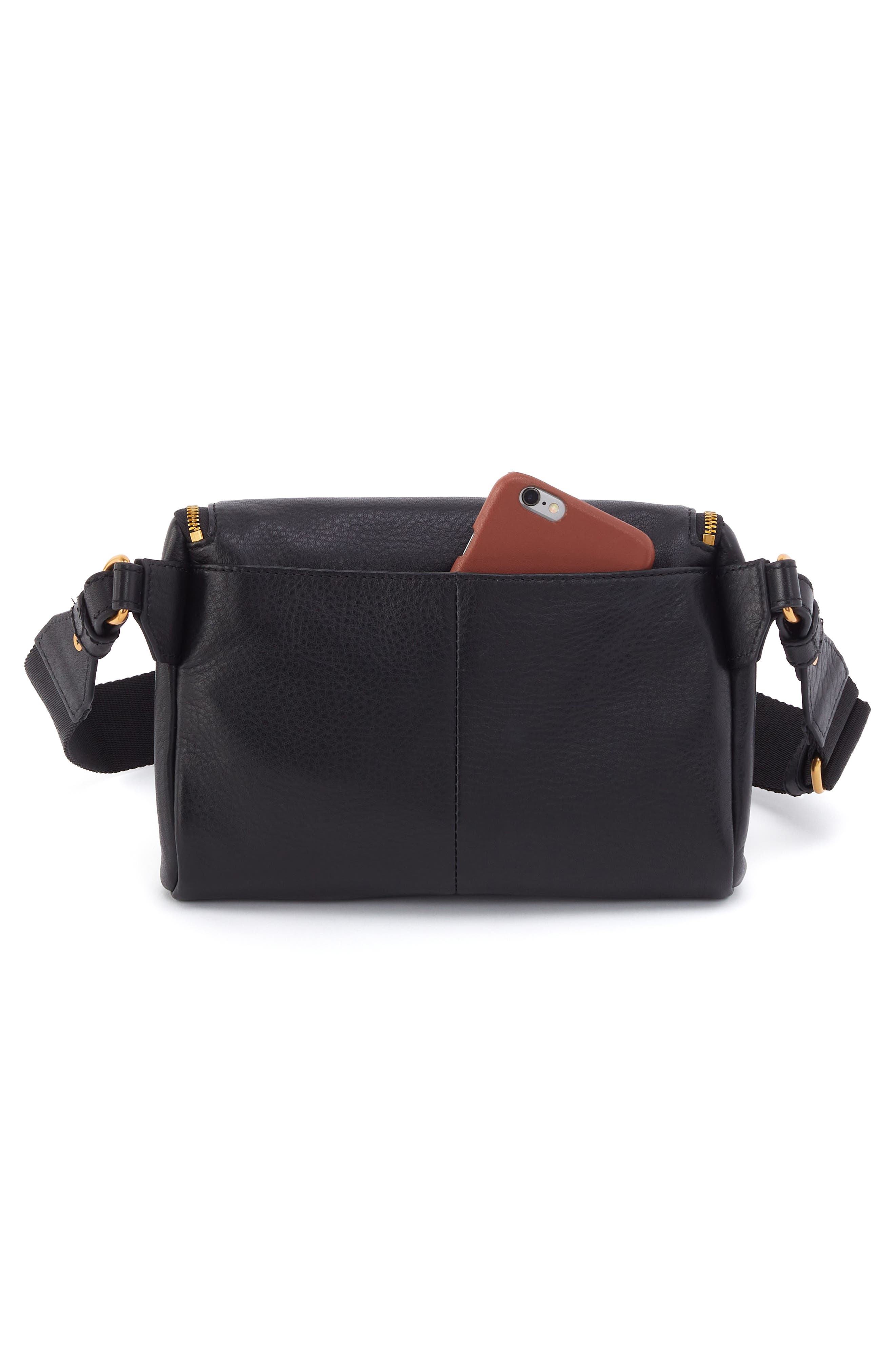 HOBO Large Fern Belt Bag, Alternate, color, Black