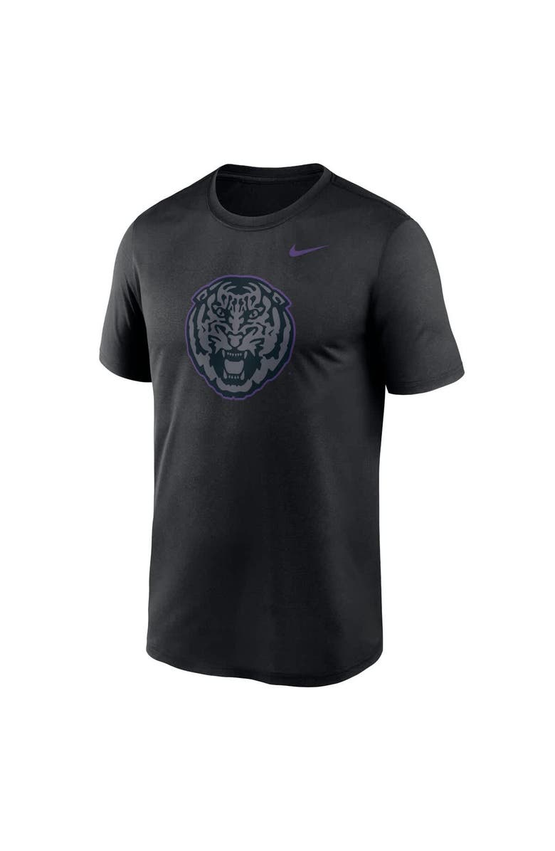 Nike Men's Nike Black LSU Tigers Color Pop Logo Legend T-Shirt, Alternate, color, 