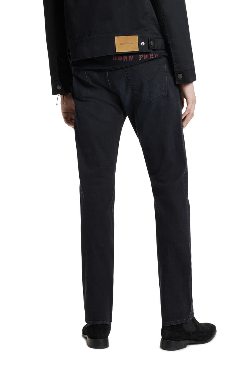 John Varvatos Landon Regular Fit Straight Leg Jeans, Alternate, color,