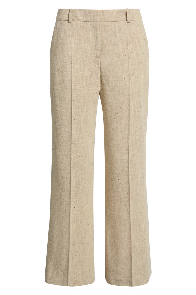 Talia Crop Flare Pants, Alternate, color, TORTOISE SHELL MELANGE
