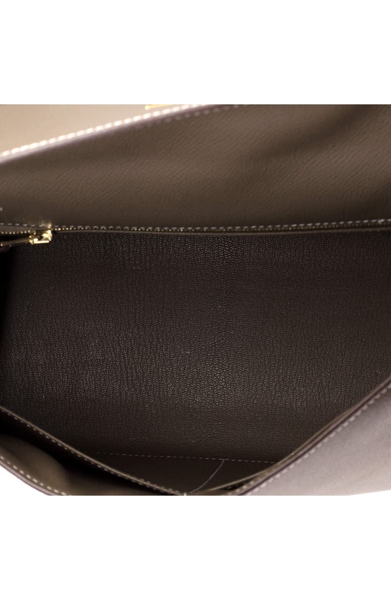 Pre-Owned Hermes Kelly Handbag Grey Epsom with Gold Hardware 28, Alternate, color, Etoupe
