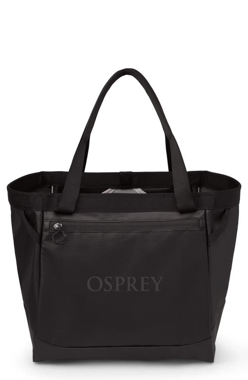Osprey Transporter 28-liter Gear Tote In Raven Black
