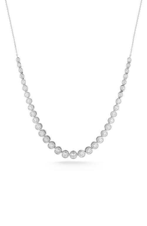 Dana Rebecca Designs Lulu Jack Diamond Frontal Necklace In White Gold