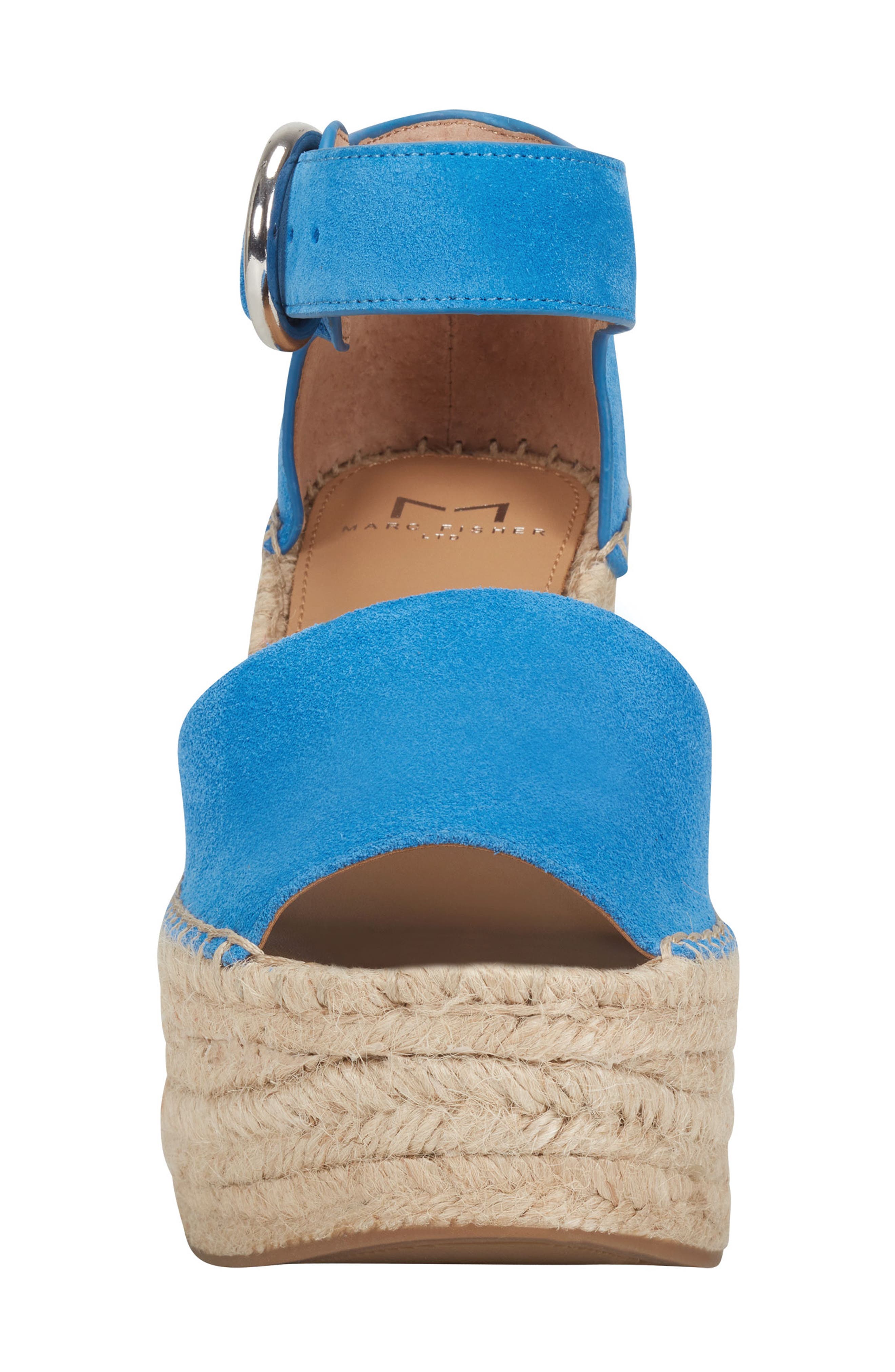 Alida Espadrille Platform Wedge, Alternate, color, BLUE/ BLUE SUEDE