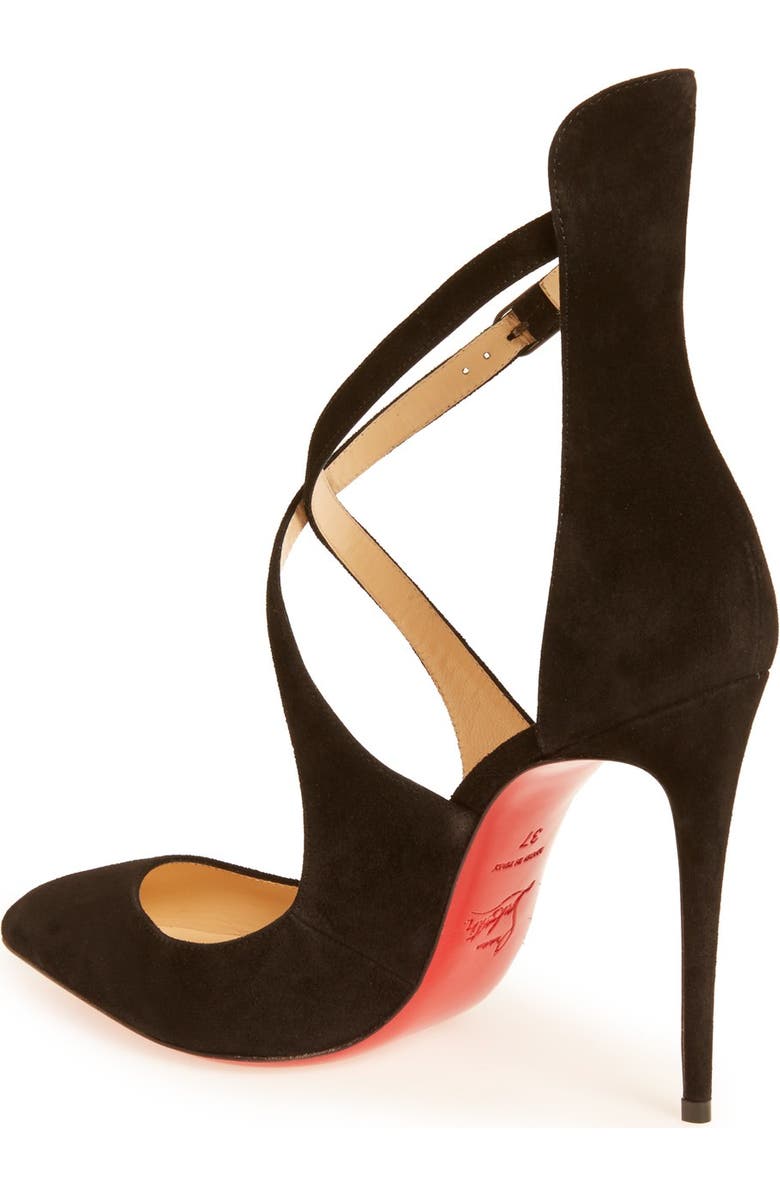 Christian Louboutin Marlena Rock Pointy Toe Pump, Alternate, color,