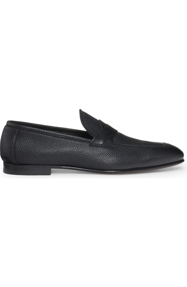 TOM FORD Large Grain Leather Loafer, Alternate, color,