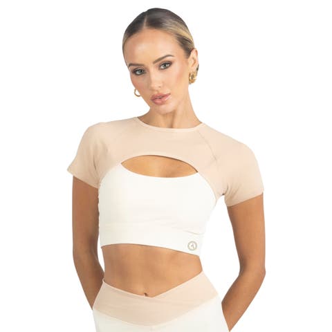 Sienna Color Block Activewear Top