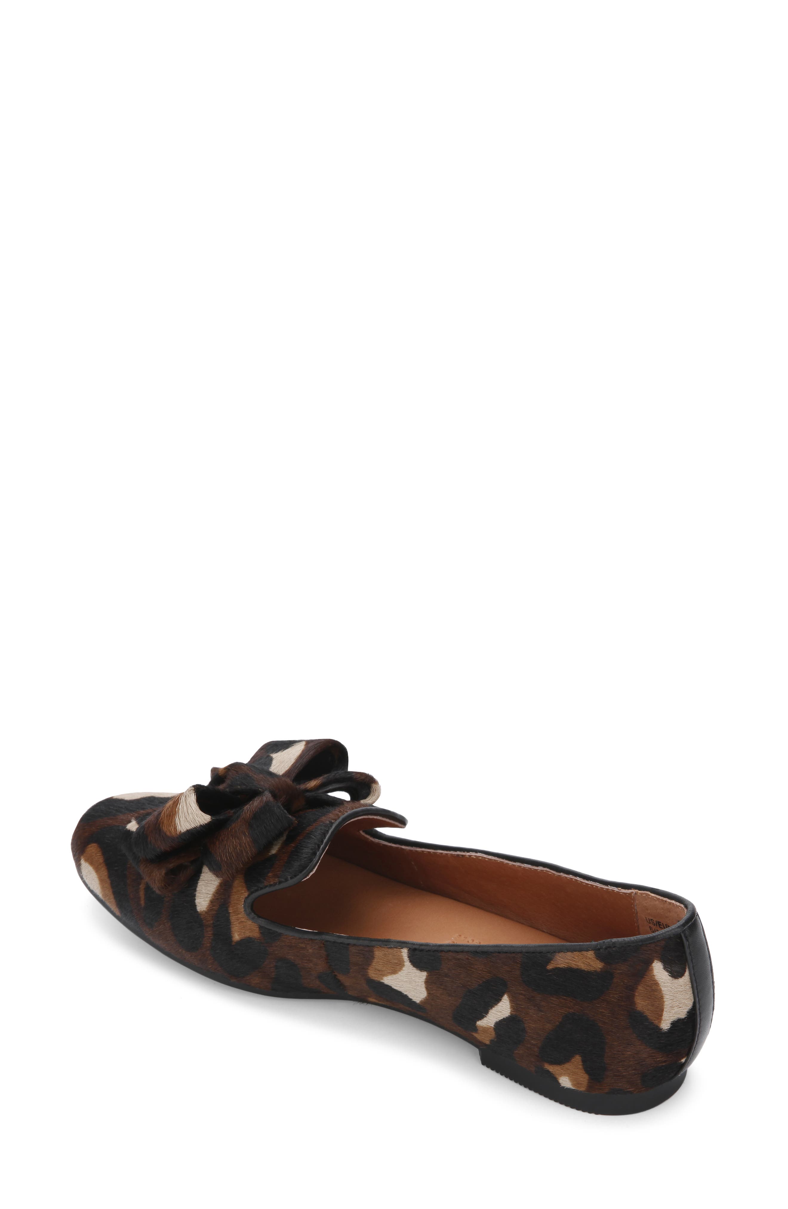 Signature Eugene Ribbon Genuine Calf Hair Loafer, Alternate, color, BROWN CALF HAIR