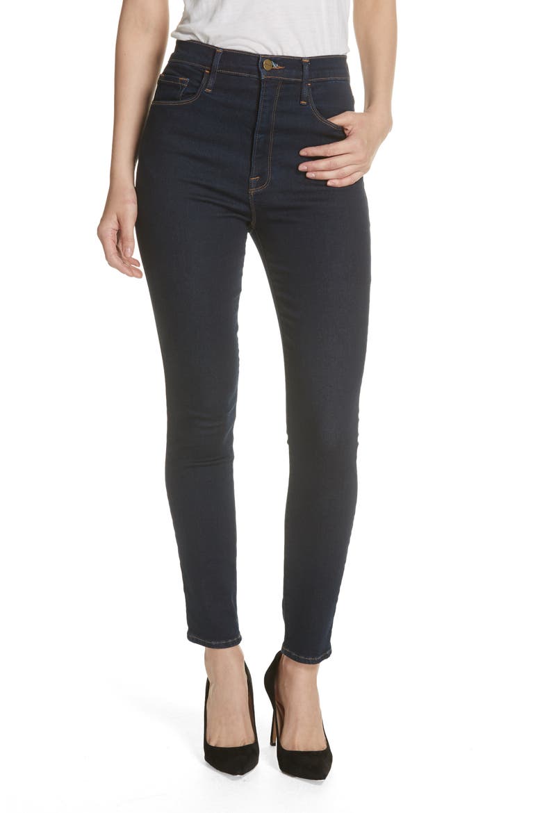 Ali High Waist Cigarette Skinny Jeans, Main, color, GVST