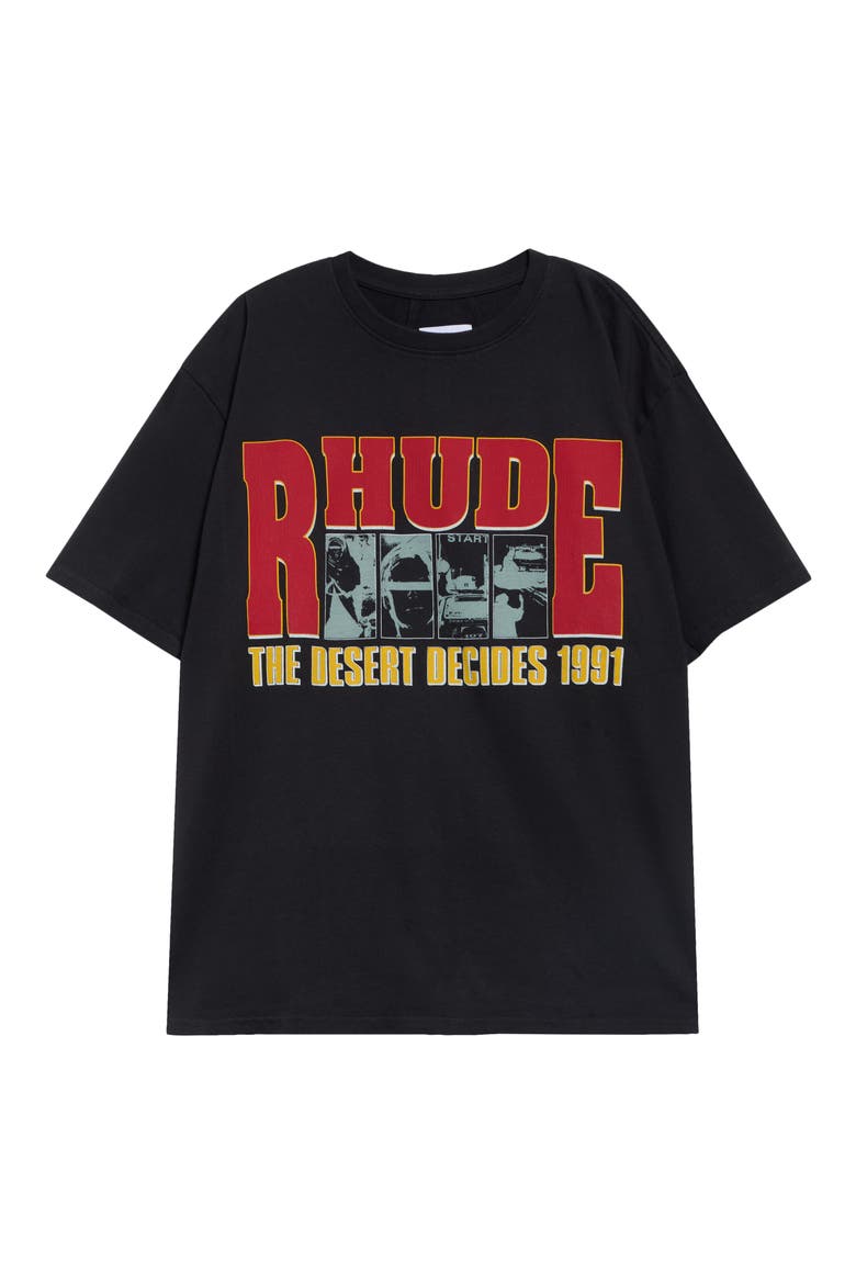The Desert Decides Graphic T-Shirt, Alternate, color, VINTAGE BLACK/ RED/ MULTI