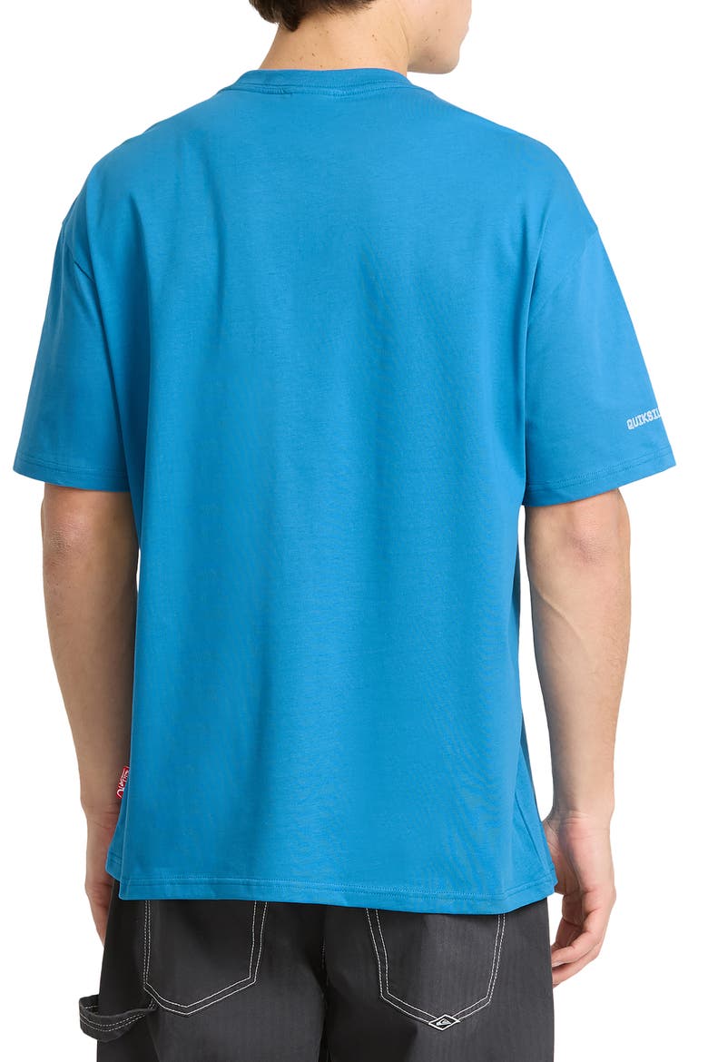 Young Guns Oversized Graphic T-Shirt, Alternate, color, DEEP WATER