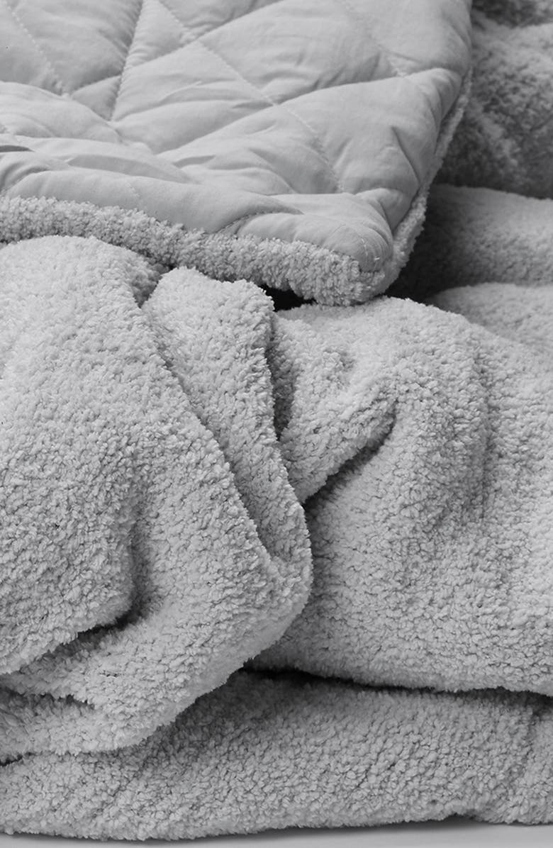 Sunday Citizen Snug Comforter, Alternate, color, Cloud Grey