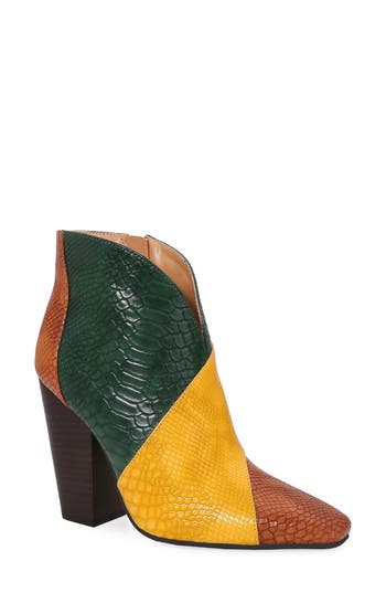 Ninety Union Astoria Snip Toe Bootie In Multi