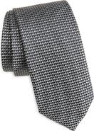 Nordstrom Langley Geometric Pattern Silk Jacquard Tie
