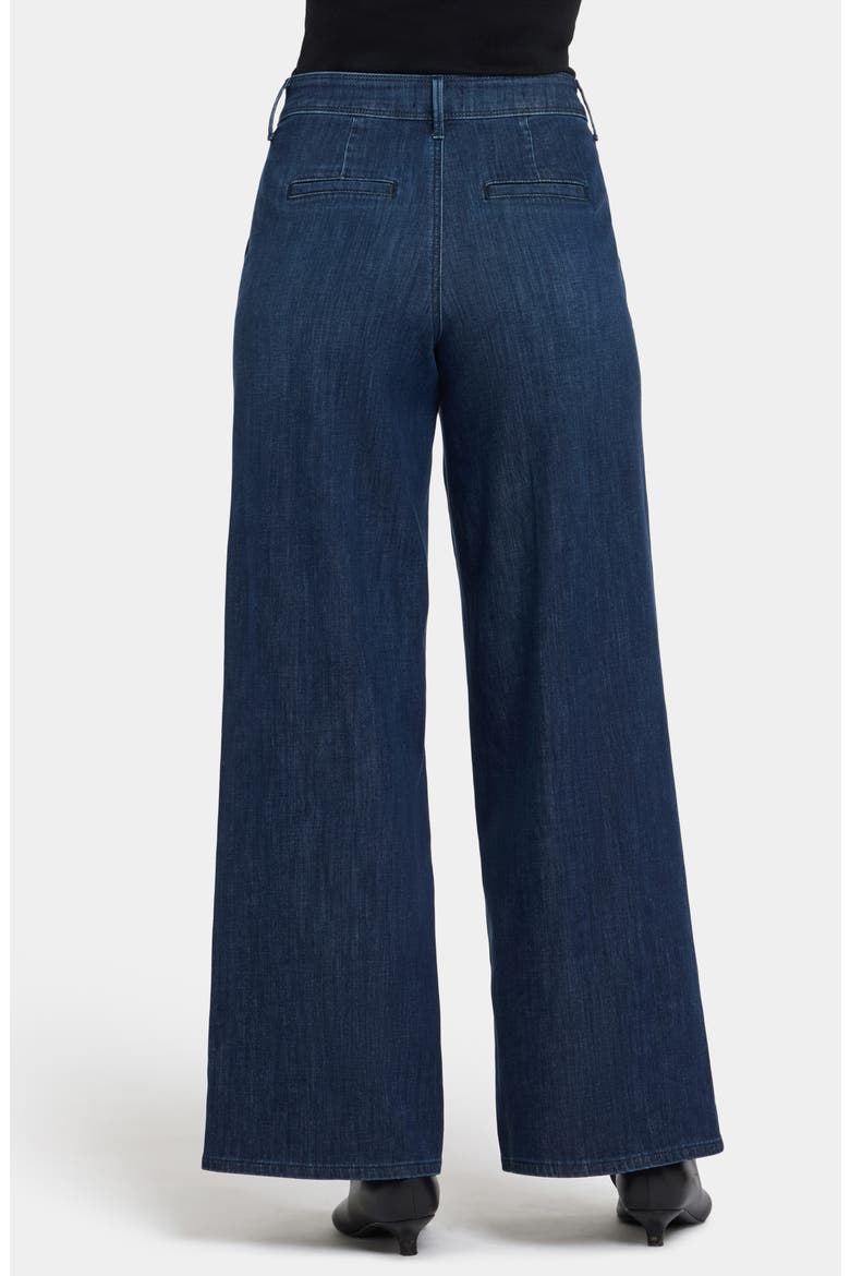 Mona High Waist Ankle Wide Leg Jeans, Alternate, color, LOUVRE SAPPHIRE