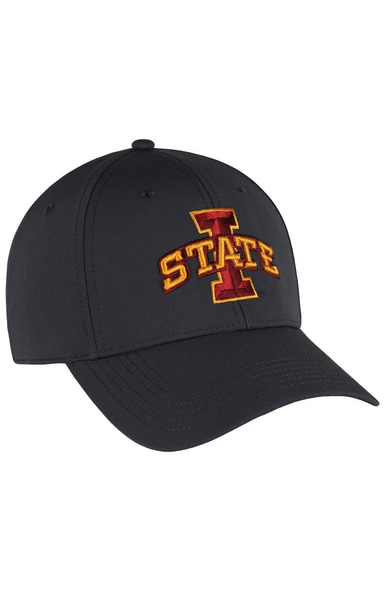 AHEAD Men's Ahead Graphite Iowa State Cyclones Stratus AeroSphere Adjustable Hat, Main, color, Graphite