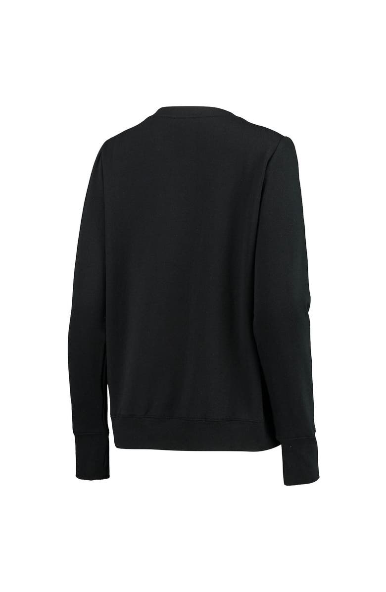 CUCE Women's Cuce Black Cleveland Browns Winners Square Neck Pullover Sweatshirt, Alternate, color,