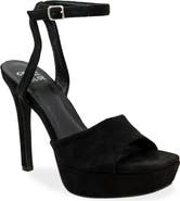 CHASE AND CHLOE Ankle Strap Platform Pump