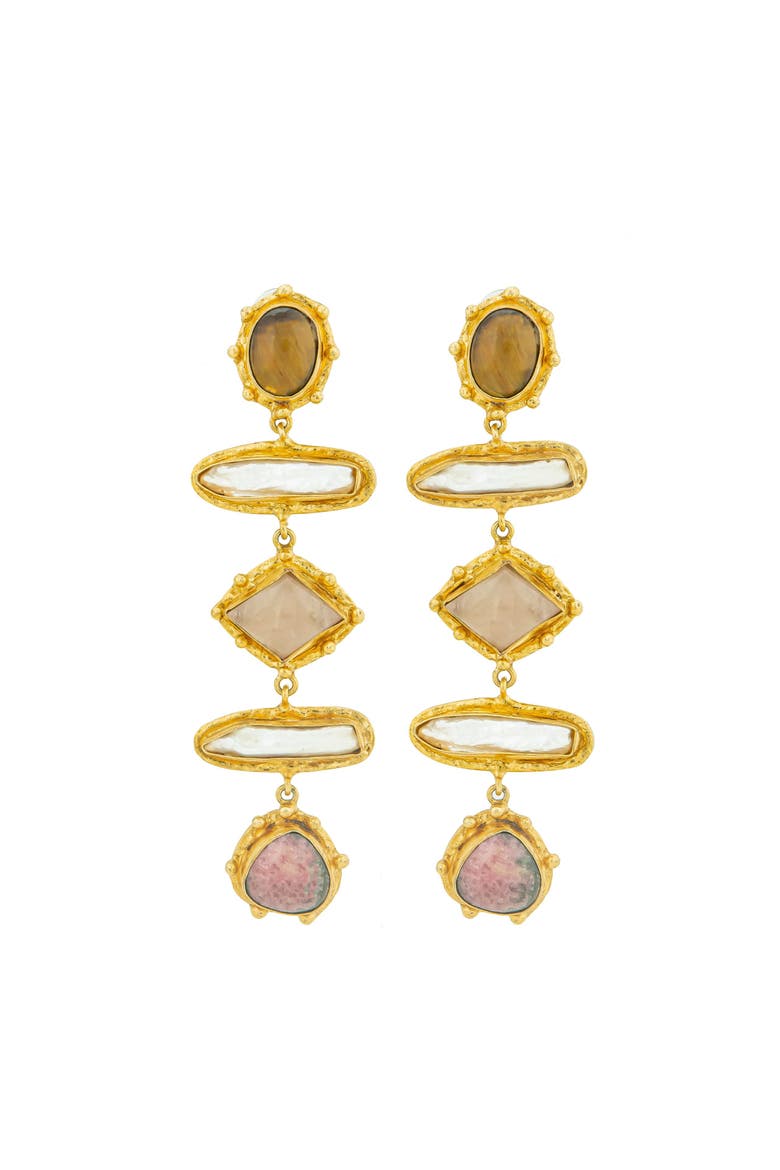 Theodora Earrings, Main, color, MULTI