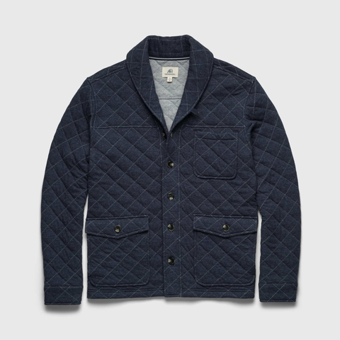 Austin Quilted Shawl Cardigan