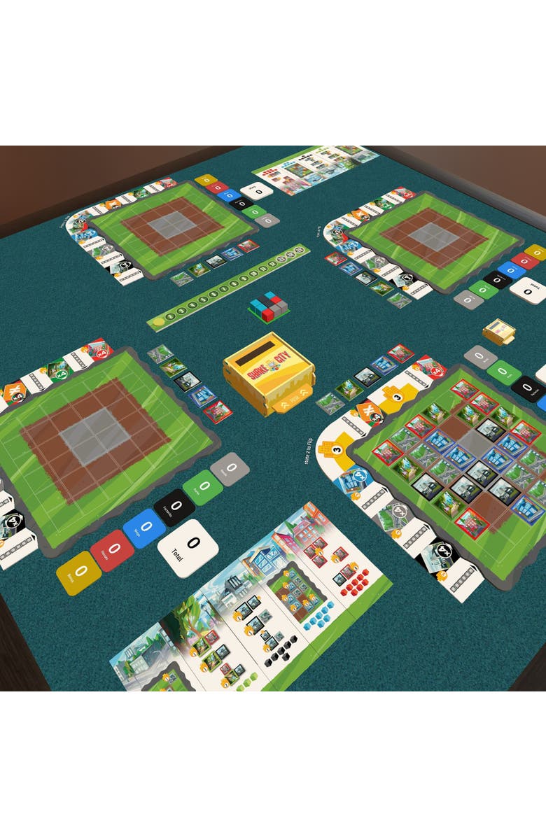 Alderac Entertainment Group Shake That City Dexterity City Building Board Game, Alternate, color, Multicolored