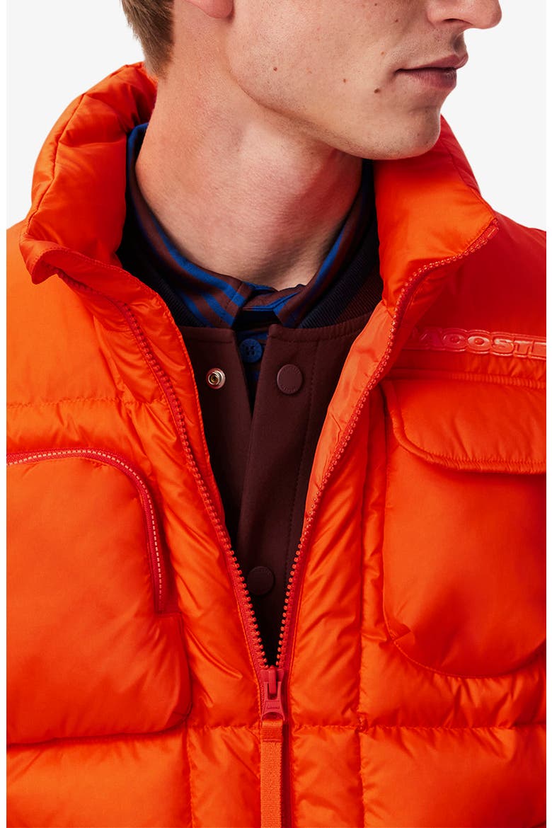Water Repellent Utility Down Puffer Vest, Alternate, color, BUOY