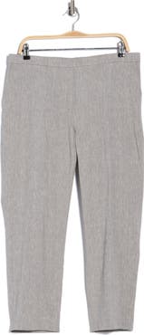 Theory Treeca Linen Blend Crop Pants