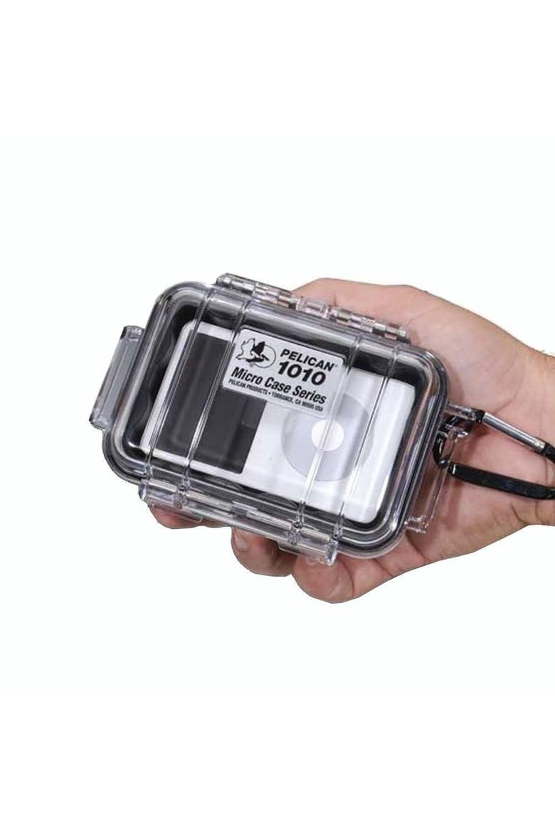 1010 Micro Case  for iPhone, Cell Phone, GoPro, Camera, and More, Alternate, color, Black/Clear