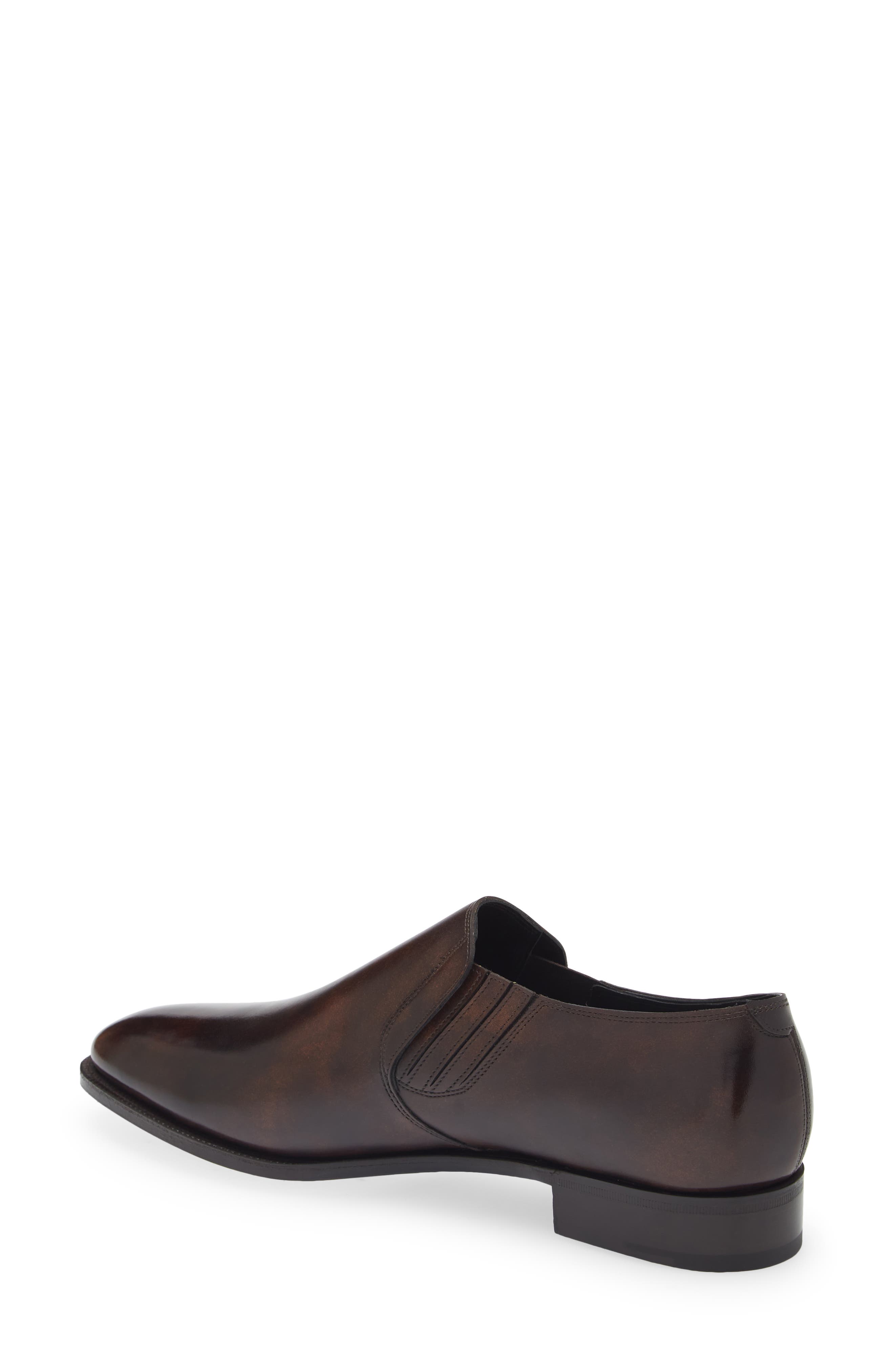 John Lobb Moorfields Side Buckle Slip-On, Alternate, color, 