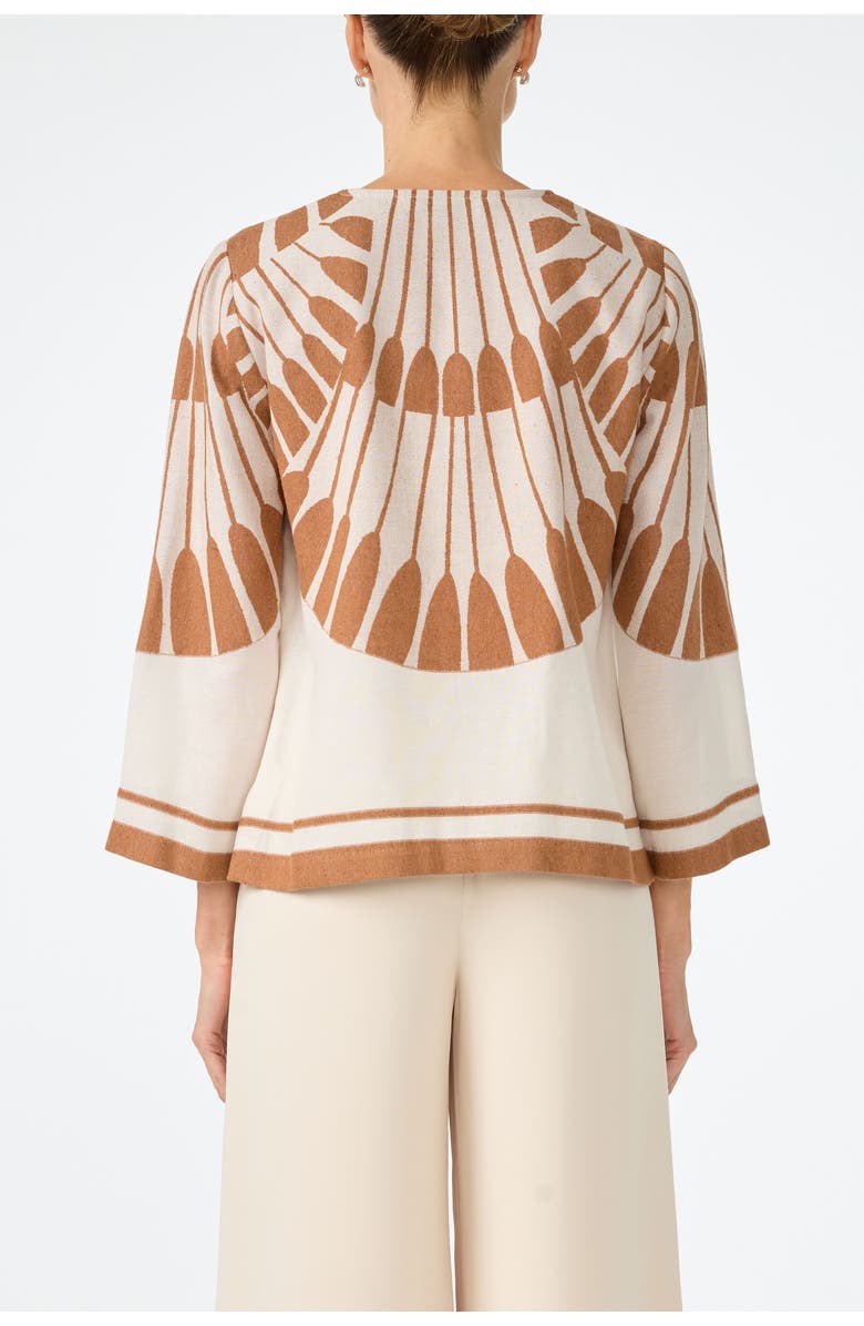 Trina Turk Amy Fil Coupe Top, Alternate, color, Poplar/Doe