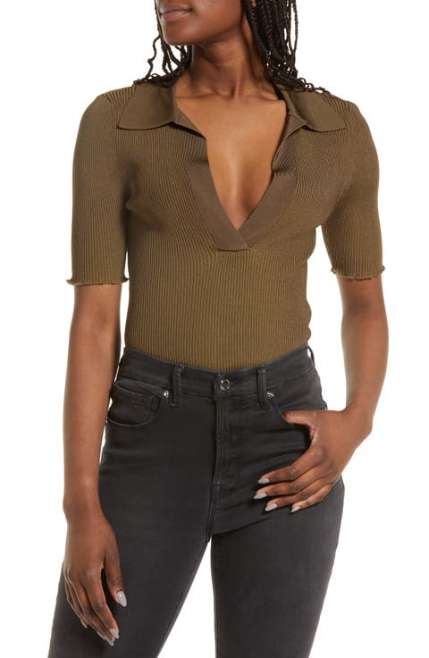 Ribbed Polo (Regular & Plus Size)
