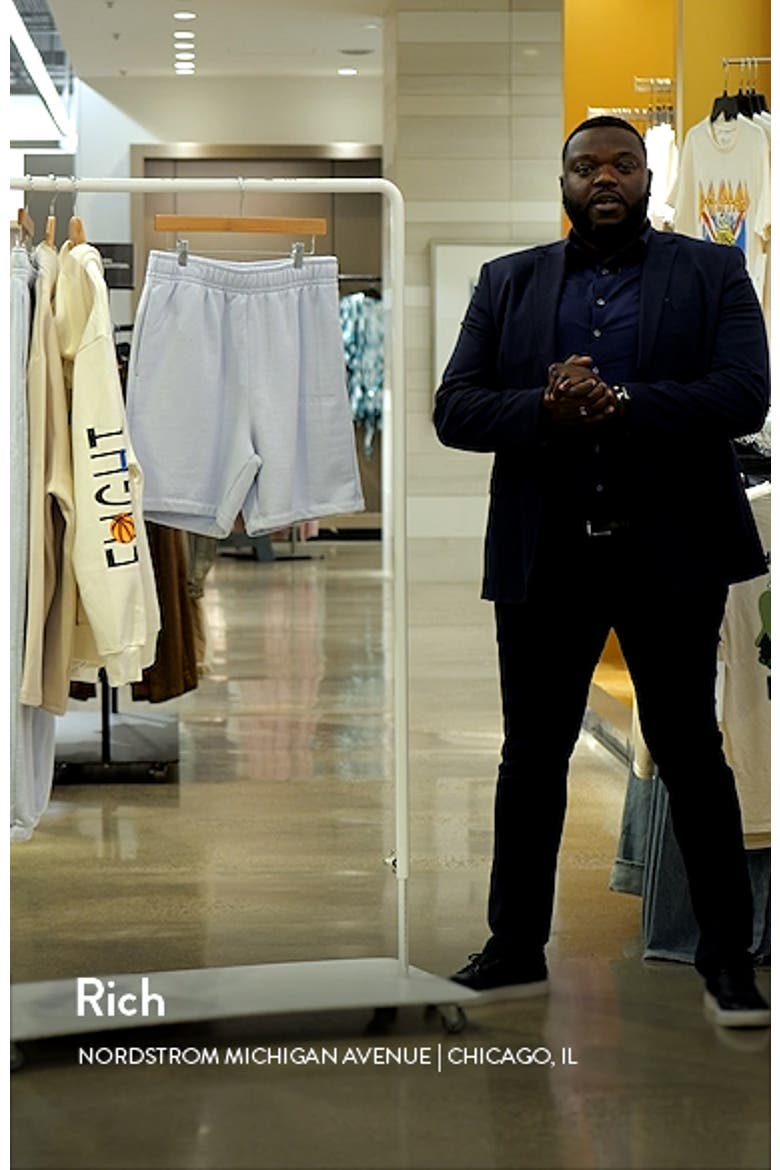 Wordmark Fleece Sweat Shorts video