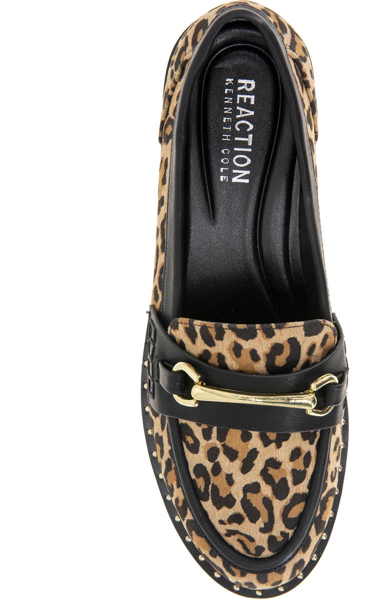 Reaction Kenneth Cole Cadila Loafer, Alternate, color, Leopard Micro