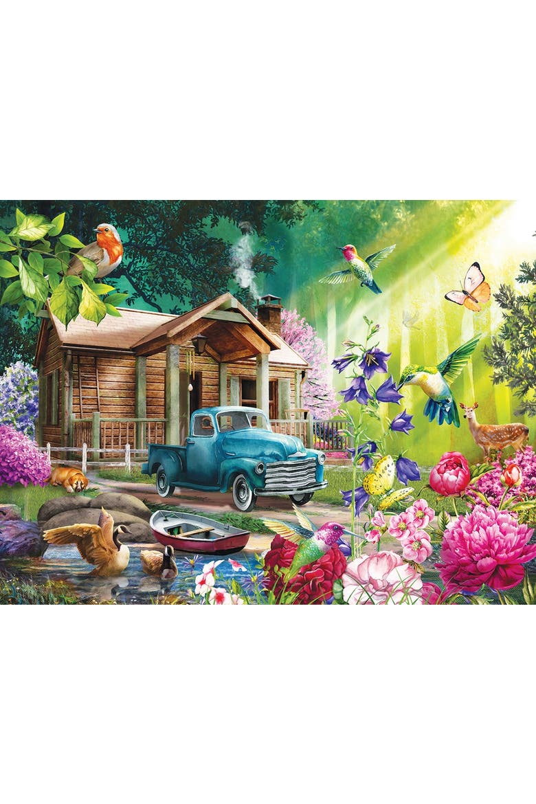 Fantasy Cabin 500 piece Jigsaw Puzzle for Adults, Alternate, color, Multicolor
