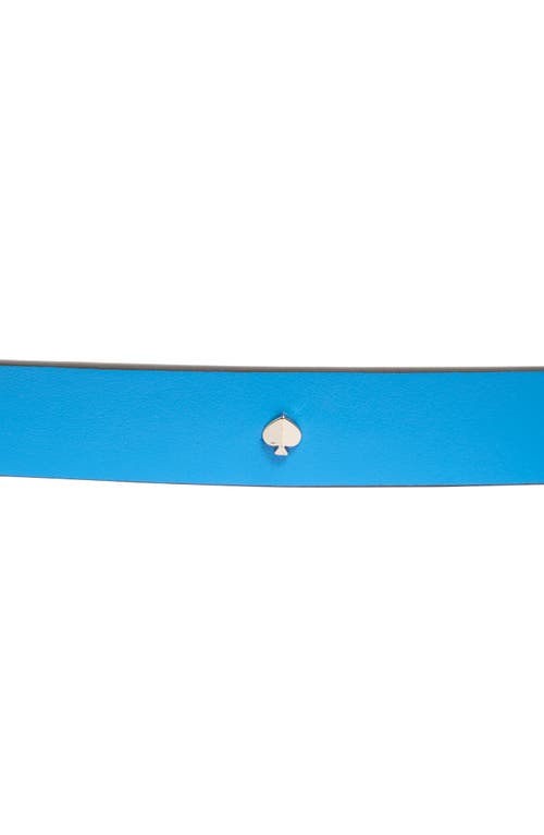 Kate Spade New York 25mm Spade Stud Leather Belt