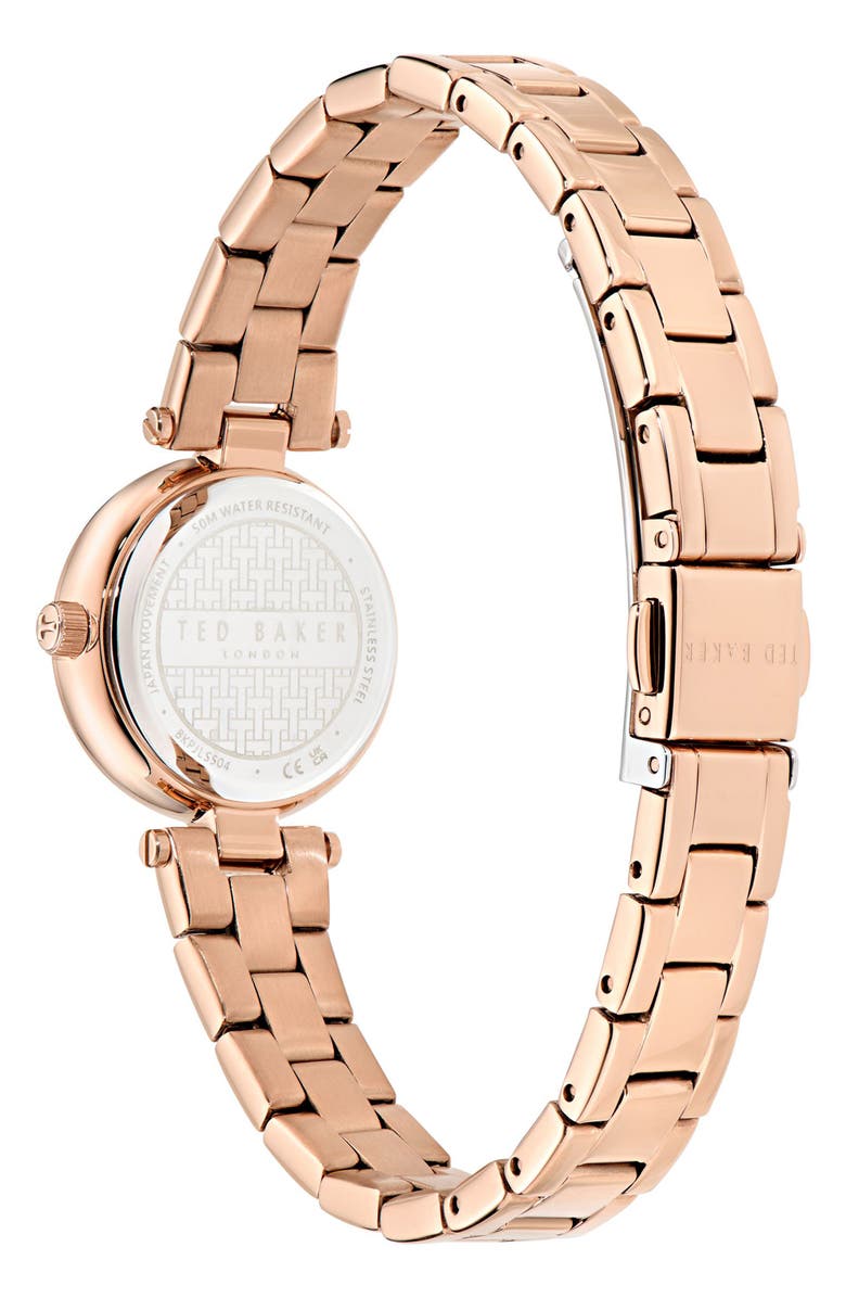 Ted Baker Jolyye Bracelet Watch, 24mm, Alternate, color, Rose Gold