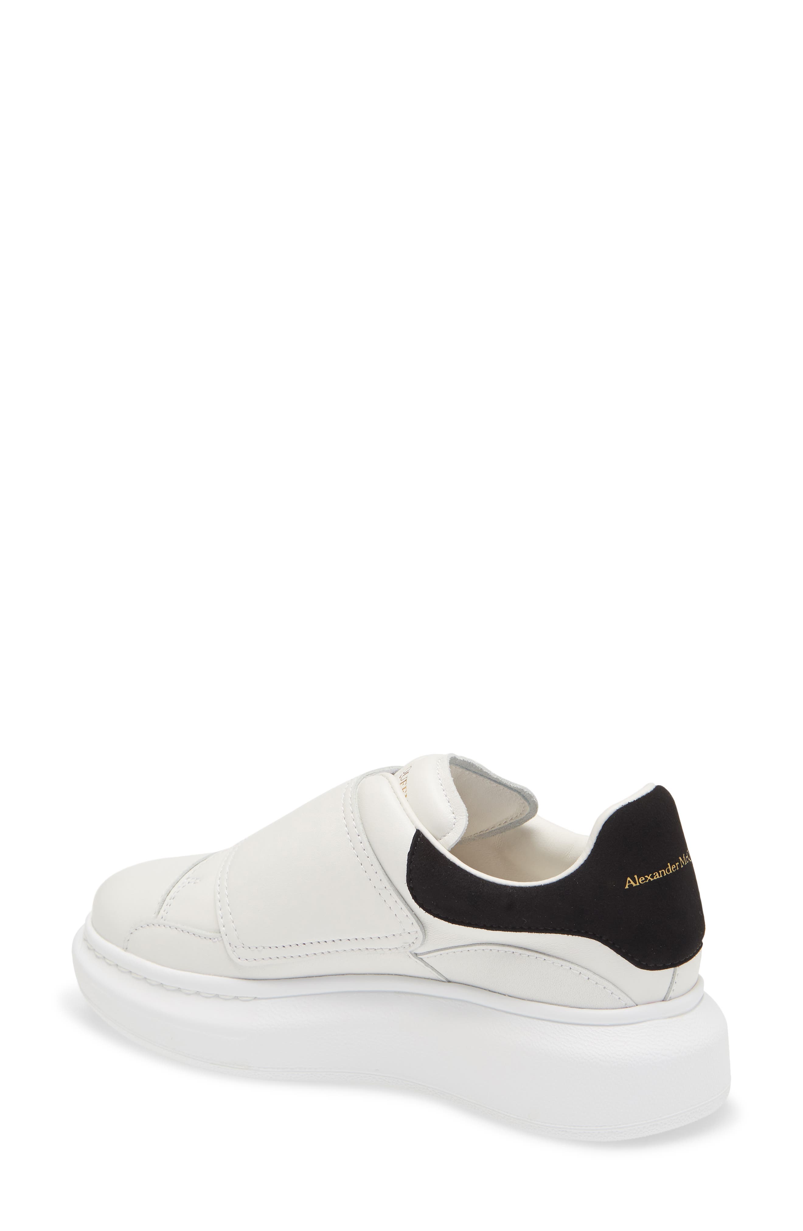 Kids' Oversized Platform Sneaker, Alternate, color, WHITE/ BLACK