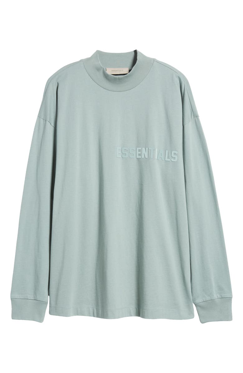 Fear of God Essentials Long Sleeve Cotton Graphic T-Shirt, Alternate, color,