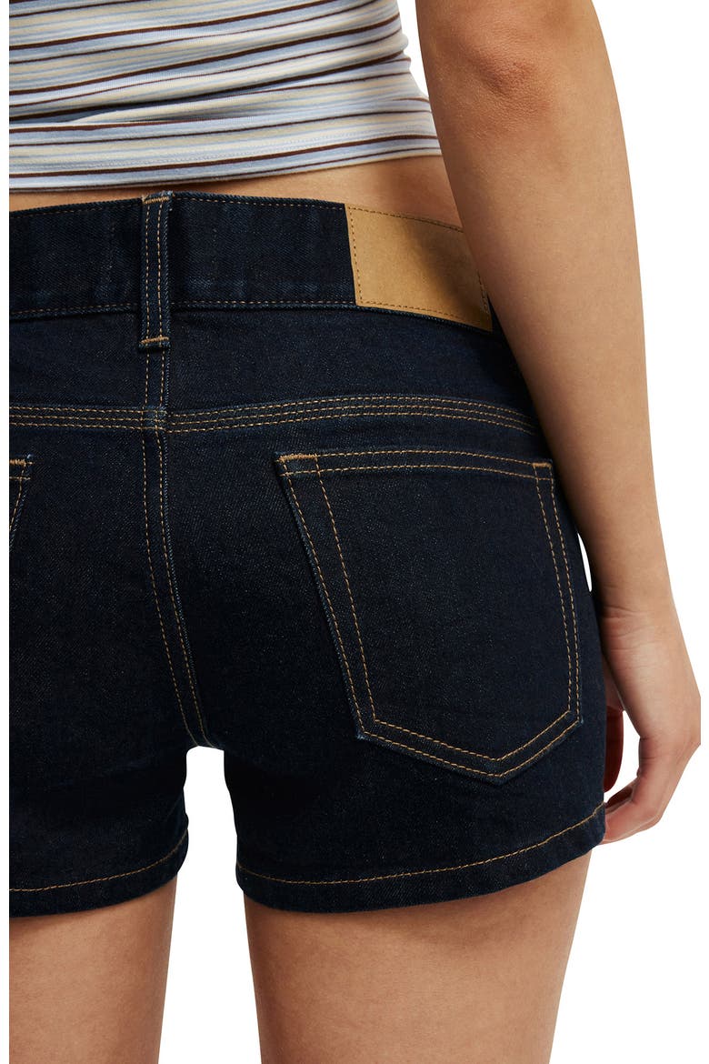 Women's Micro Low Denim Short, Alternate, color, Shutter Blue