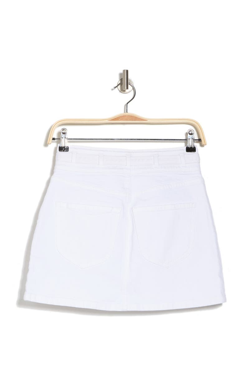 FRAME Le Mini Front Tie Skirt, Alternate, color, 